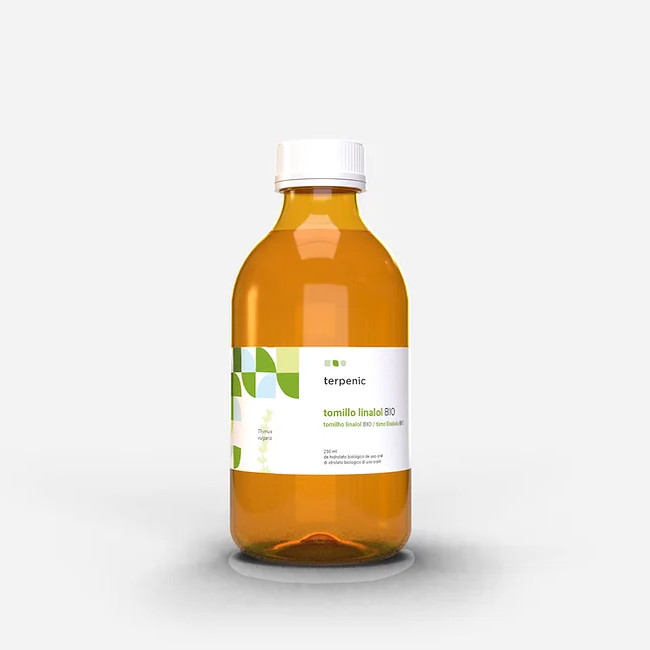 TERPENIC LABS hl tomillo linalol BIO Thymus vulgaris Hidrolato BIO de uso oral