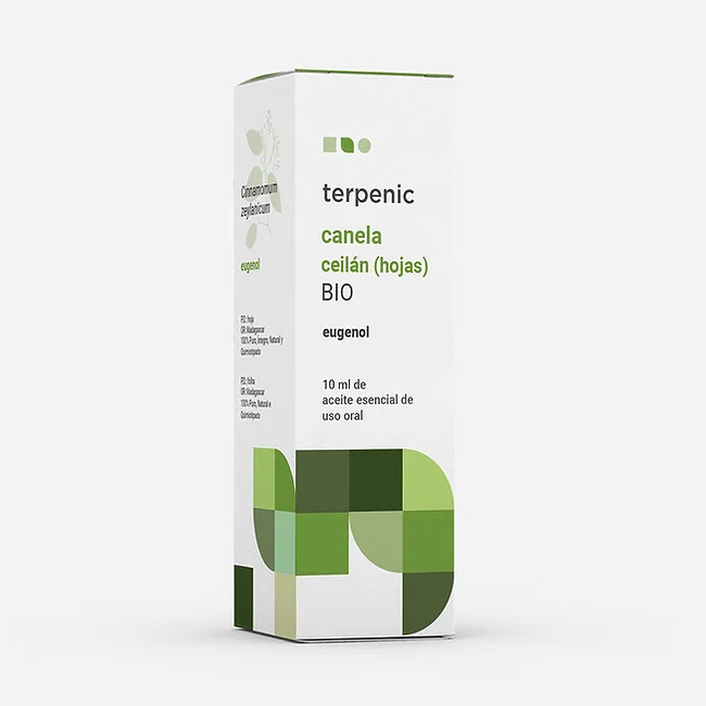 TERPENIC LABS ae canela ceilán (hojas) Cinnamomum zeylanicum cinnamaldehyde Aceite esencial BIO de uso tópico