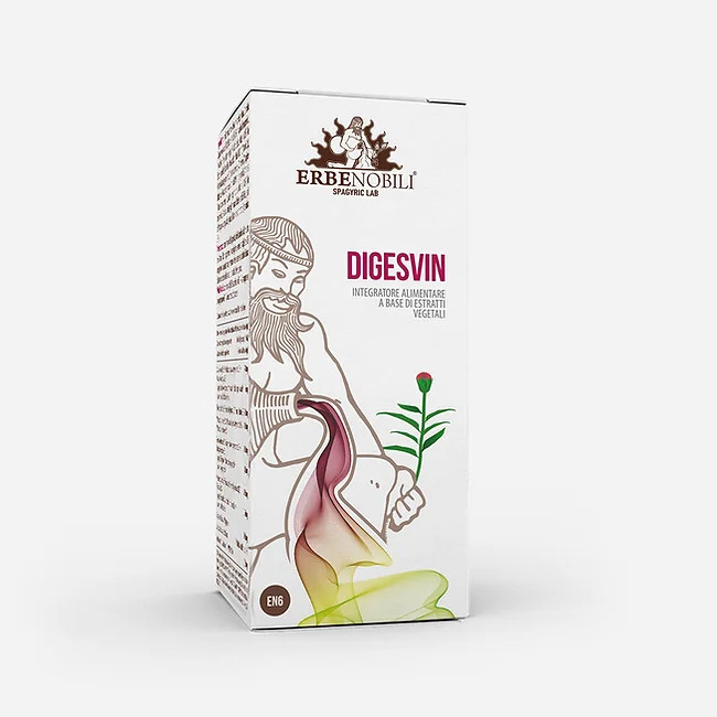 TERPENIC LABS digesvin Complemento alimenticio a base de extractos de plantas como Jengibre, Hinojo y Alcachofa, indicado para favorecer las funciones digestivas.