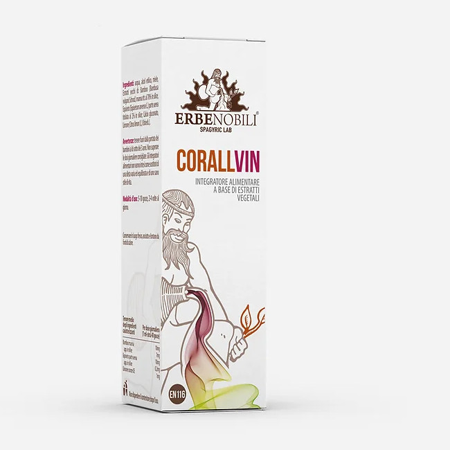 TERPENIC LABS corallvin Complemento alimenticio a base de extractos de plantas, en particular con Cola de caballo, planta apta para favorecer el trofismo del tejido conectivo.