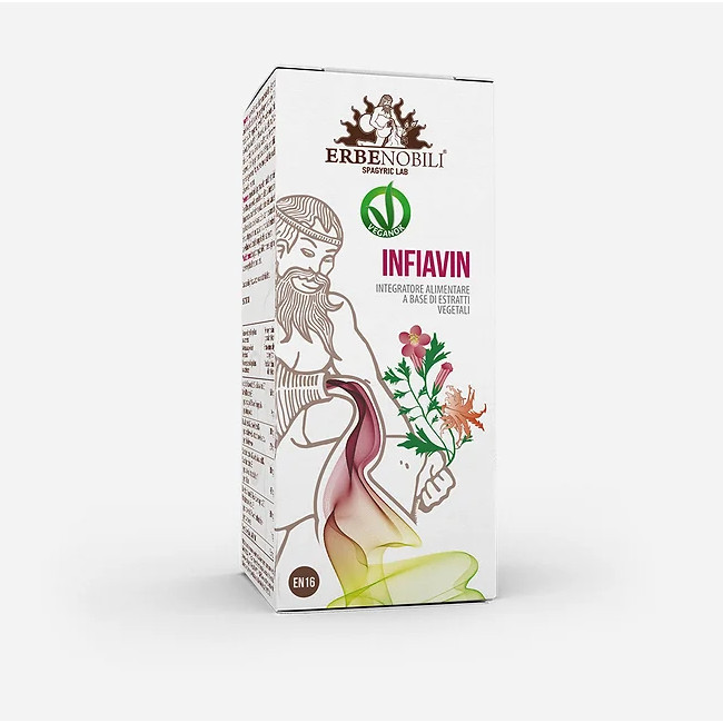 TERPENIC LABS infiavin Complemento alimenticio a base de Selenio, indicado para promover la protección de las células del estrés oxidativo y Devil's Claw y Willow, extractos de plantas conocidos por promover la función articular.