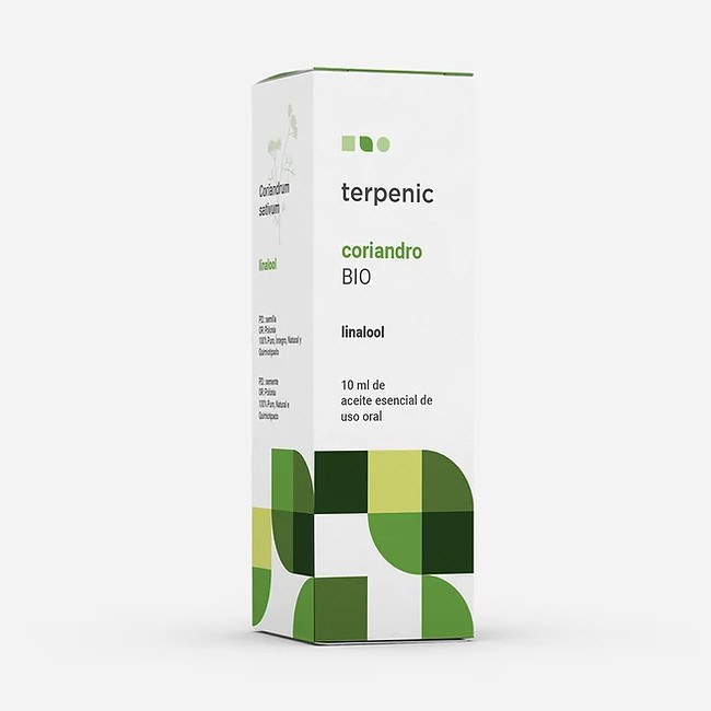 TERPENIC LABS ae coriandro Coriandrum sativum linalool Aceite esencial BIO de uso oral