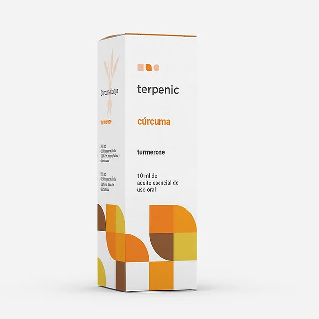 TERPENIC LABS ae cúrcuma Curcuma longa turmerone Aceite esencial de uso oral