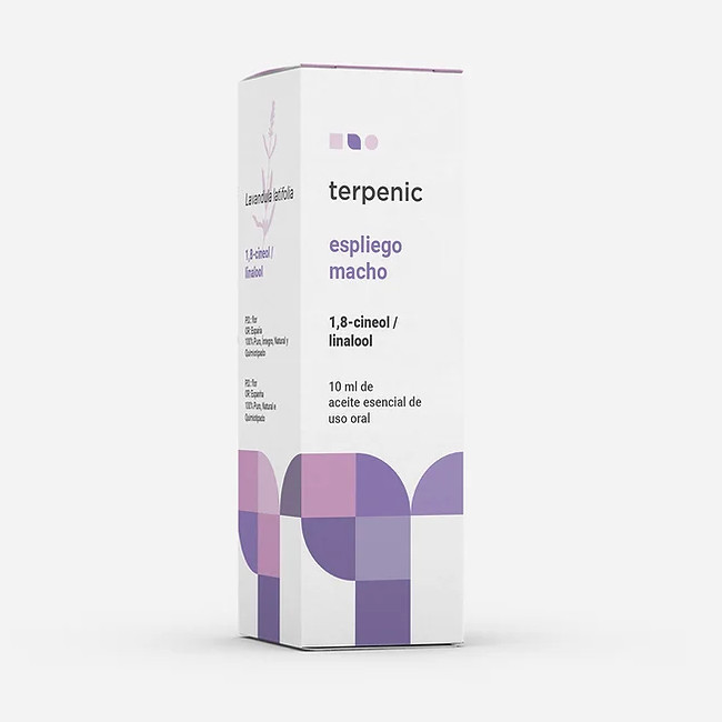 TERPENIC LABS ae espliego macho Lavandula latifolia 1,8-cineol / linalool Aceite esencial BIO de uso oral