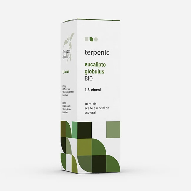 TERPENIC LABS ae eucalipto globulus Eucalyptus globulus 1,8-cineol Aceite esencial BIO de uso tópico