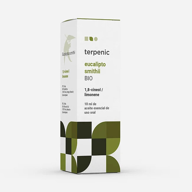 TERPENIC LABS ae eucalipto smithii Eucalyptus smithii 1,8-cineol / limonene Aceite esencial BIO de uso oral