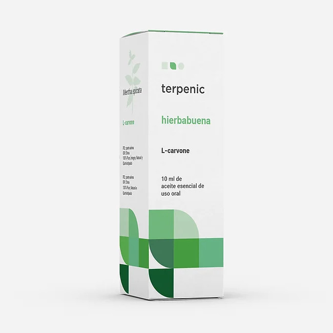TERPENIC LABS ae hierbabuena Mentha spicata L-carvone Aceite esencial BIO de uso oral