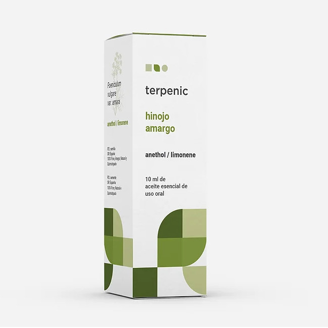 TERPENIC LABS ae hinojo amargo Foeniculum vulgare var. amara anethol / limonene Aceite esencial de uso oral