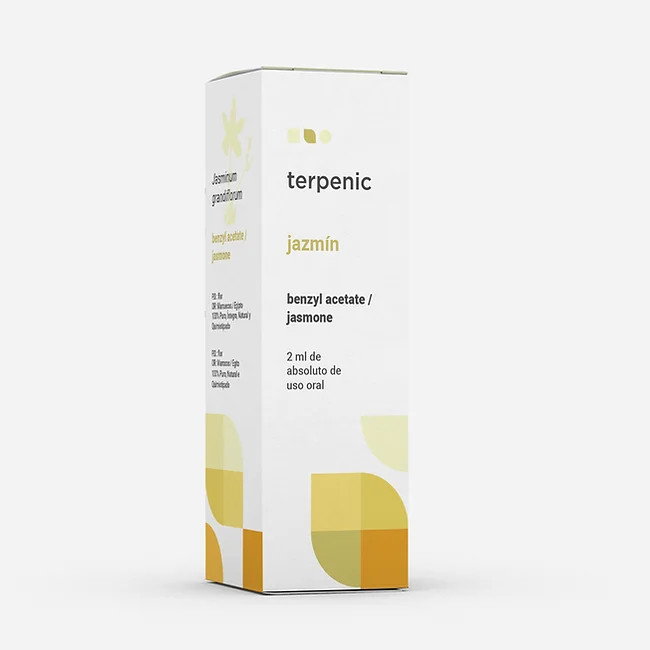 TERPENIC LABS absoluto jazmín Jasminum grandiflorum benzyl acetate Absoluto de uso oral