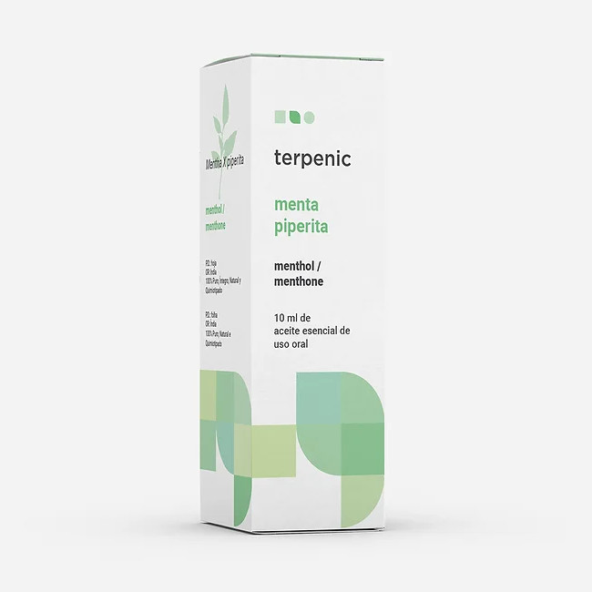 TERPENIC LABS ae menta piperita Mentha X piperita menthol / menthone Aceite esencial BIO de uso oral