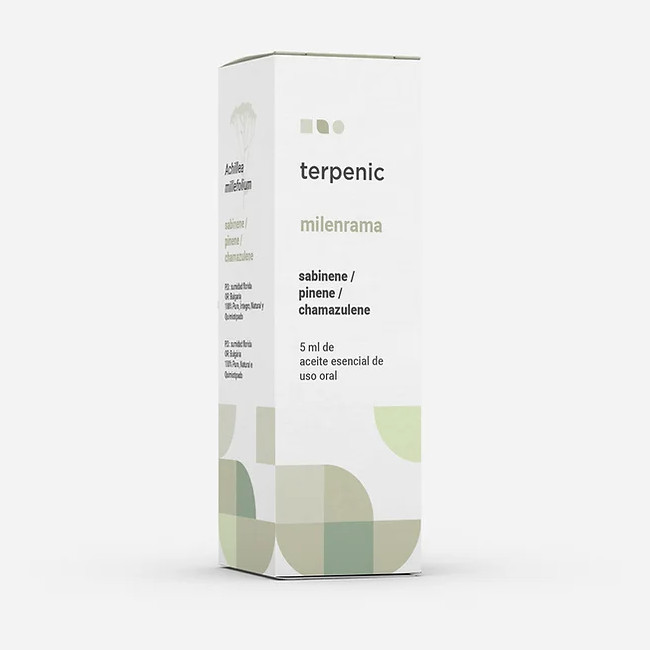 TERPENIC LABS ae milenrama Achillea millefolium sabinene / pinene / chamazulene Aceite esencial BIO de uso oral
