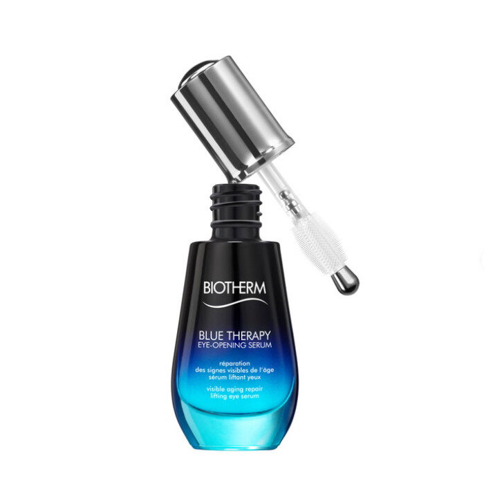 Biotherm regenera la piel. Life Plankton | Fermogenesis™ | Retinol BLUE THERAPY EYE-OPENING SERUM