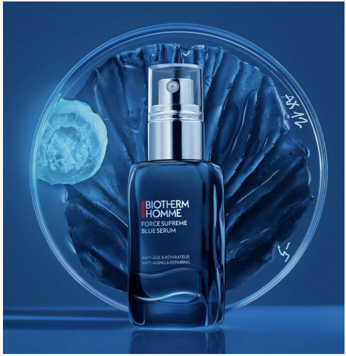 Biotherm regenera la piel. Life Plankton | Fermogenesis™ | Retinol FORCE SUPREME BLUE PRO-RETINOL SÉRUM