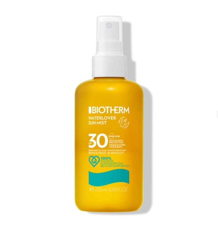 Biotherm regenera la piel. Life Plankton | Fermogenesis™ | Retinol WATERLOVER SUN MIST SPF30, BRUMA SOLAR Bruma solar eco-diseñada, altamente biodegradable.