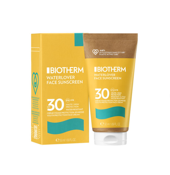 Biotherm regenera la piel. Life Plankton | Fermogenesis™ | Retinol BIOTHERM WATERLOVER PROTECTOR SOLAR ANTIEDAD SPF 30 50 ML Protege y previene arrugas y manchas