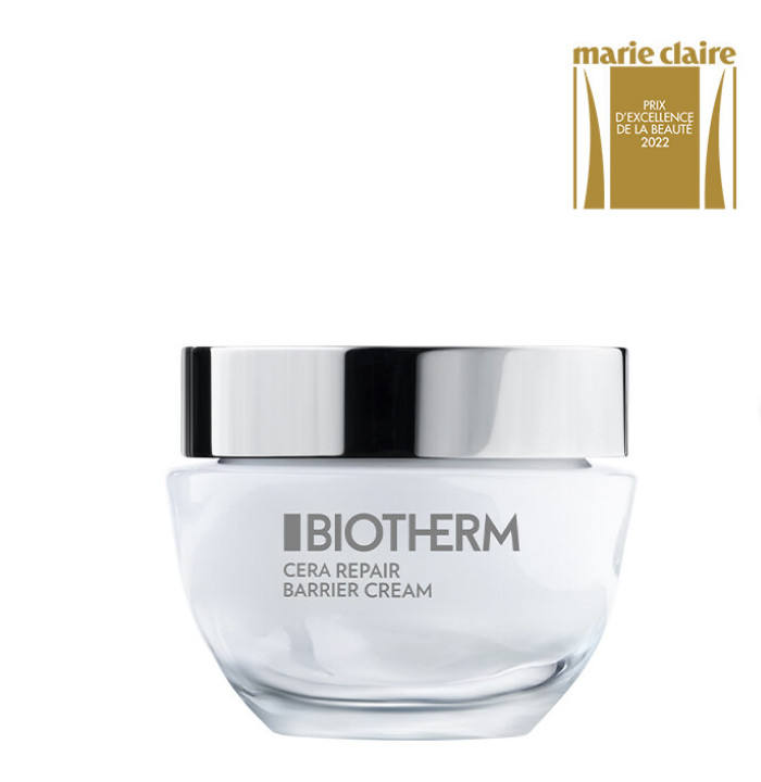 Biotherm regenera la piel. Life Plankton | Fermogenesis™ | Retinol CERA REPAIR BARRIER CREAM Crema que refuerza la barrera, prevención anti edad