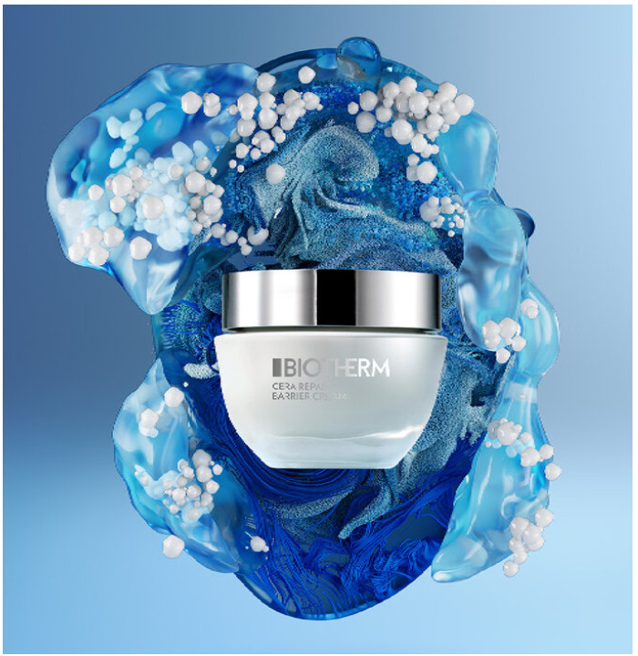 Biotherm regenera la piel. Life Plankton | Fermogenesis™ | Retinol CERA REPAIR BARRIER CREAM Crema que refuerza la barrera, prevención anti edad