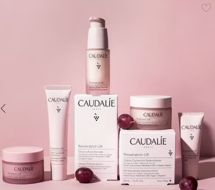 CAUDALIE los beneficios de la vid para el tratamiento y cuidado de la piel. Resveratrol-lift Sérum Lifting Firmeza