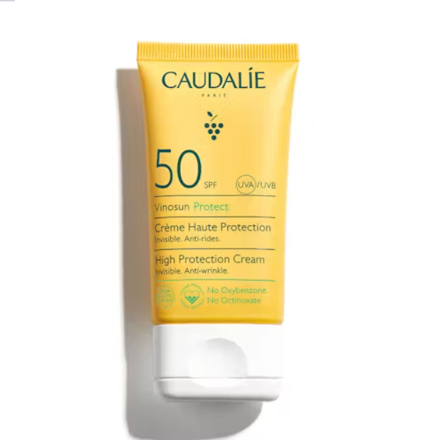 CAUDALIE los beneficios de la vid para el tratamiento y cuidado de la piel. Crema de Alta Protección SPF50