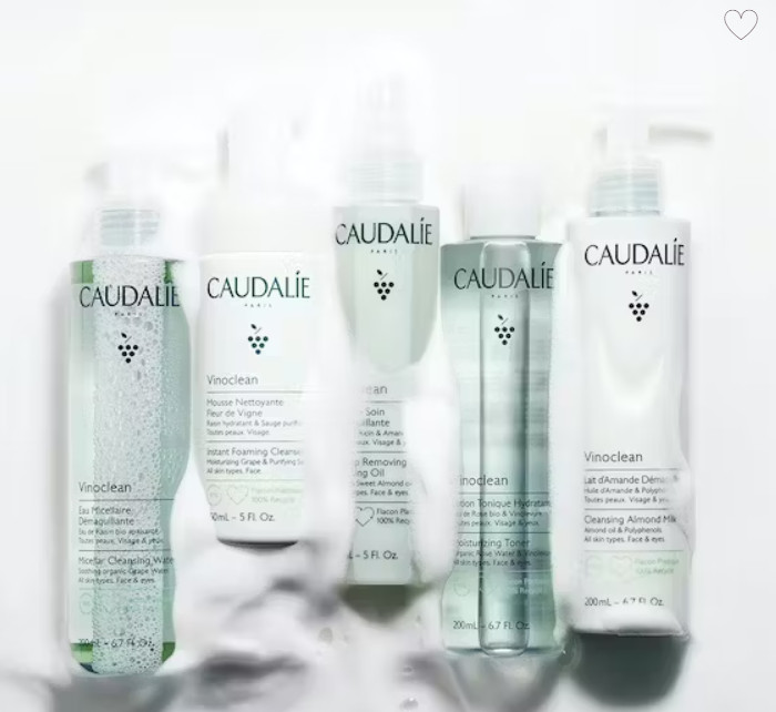 CAUDALIE los beneficios de la vid para el tratamiento y cuidado de la piel. Vinoclean Dúo Espuma Limpiadora
