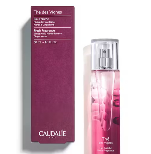 CAUDALIE los beneficios de la vid para el tratamiento y cuidado de la piel. Agua Fresca Thé des Vignes