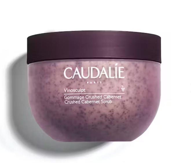 CAUDALIE los beneficios de la vid para el tratamiento y cuidado de la piel. Vinosculpt Exfoliante Crushed Cabernet