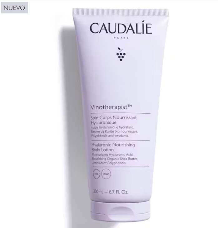 CAUDALIE los beneficios de la vid para el tratamiento y cuidado de la piel. Vinotherapist™ Tratamiento Corporal Nutritivo Hialurónico