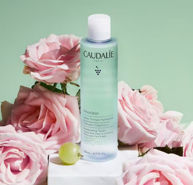 CAUDALIE los beneficios de la vid para el tratamiento y cuidado de la piel. Vinoclean Loción Tónica Hidratante 400ml