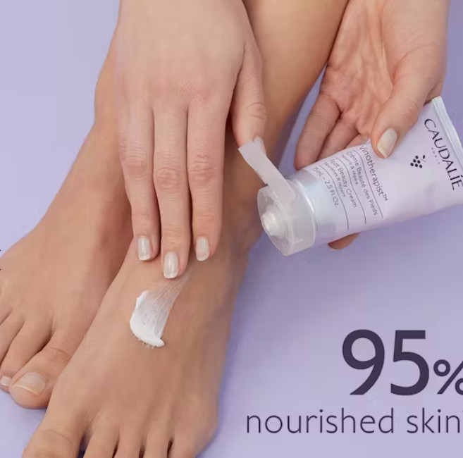 CAUDALIE los beneficios de la vid para el tratamiento y cuidado de la piel. Vinotherapist™Crema Belleza de los Pies