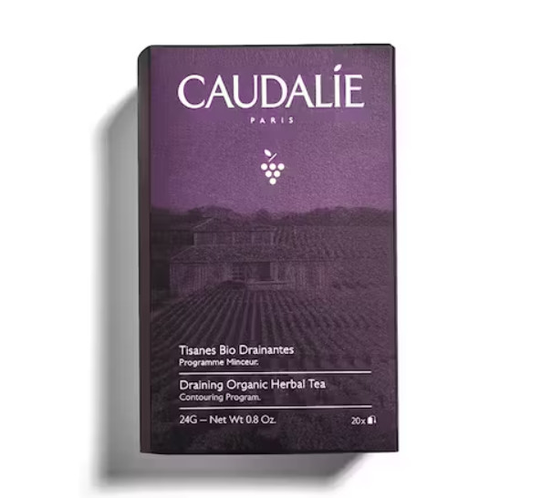 CAUDALIE los beneficios de la vid para el tratamiento y cuidado de la piel. Vinosculpt Tisanas Bio Drenantes