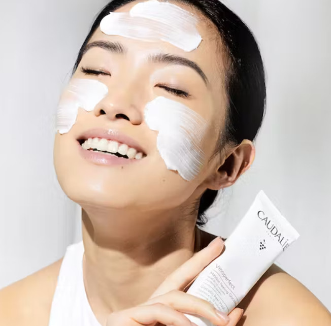CAUDALIE los beneficios de la vid para el tratamiento y cuidado de la piel. Vinoperfect Mascarilla Peeling Glicólico