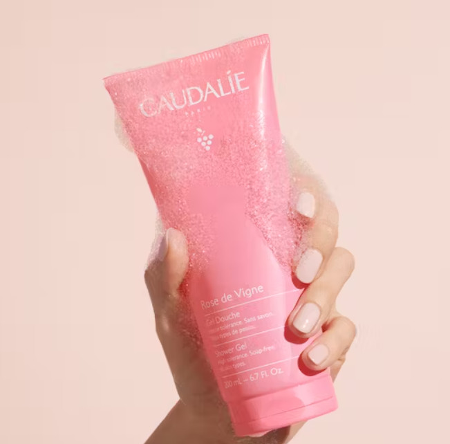 CAUDALIE los beneficios de la vid para el tratamiento y cuidado de la piel. Gel de Ducha Rose de Vigne
