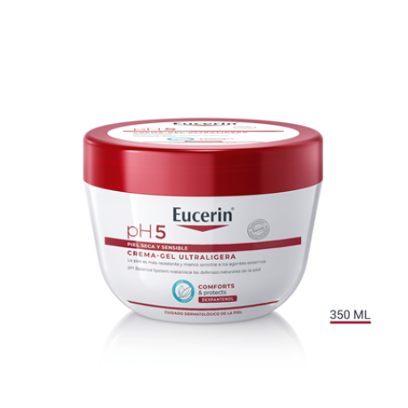 Eucerin productos dermocosméticos que cuidan la piel pH5 Crema gel Ultraligera