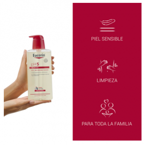 Eucerin productos dermocosméticos que cuidan la piel pH5 Gel de ducha suave