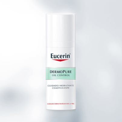 Eucerin productos dermocosméticos que cuidan la piel DERMOPURE OIL CONTROL Coadyuvante