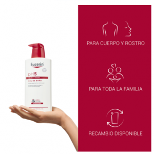 Eucerin productos dermocosméticos que cuidan la piel pH5 Gel de baño