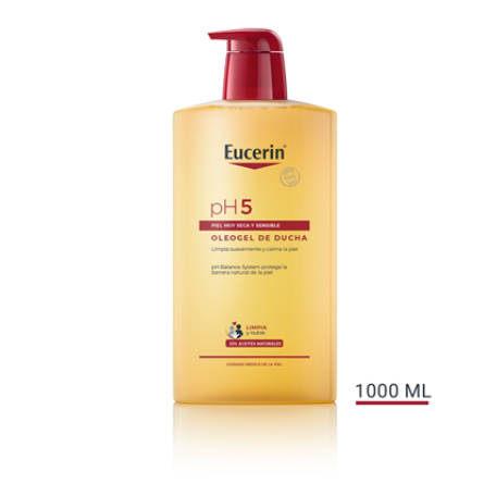 Eucerin productos dermocosméticos que cuidan la piel pH5 Oleogel de ducha