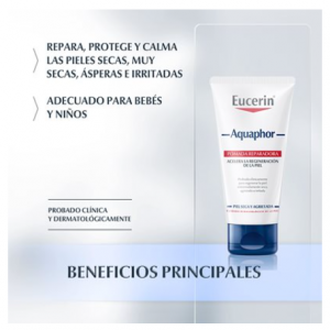 Eucerin productos dermocosméticos que cuidan la piel Aquaphor Pomada Reparadora