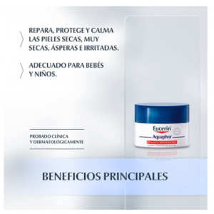 Eucerin productos dermocosméticos que cuidan la piel Aquaphor Pomada Reparadora