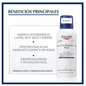Eucerin productos dermocosméticos que cuidan la piel Eucerin UreaRepair PLUS Espuma para Pies 10% Urea