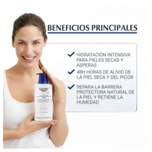 Eucerin productos dermocosméticos que cuidan la piel UreaRepair PLUS Loción 10% Urea