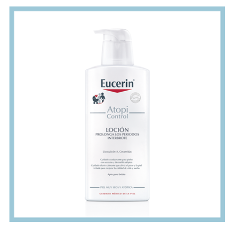 Eucerin productos dermocosméticos que cuidan la piel AtopiControl Loción