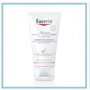 Eucerin productos dermocosméticos que cuidan la piel AtopiControl Crema de manos