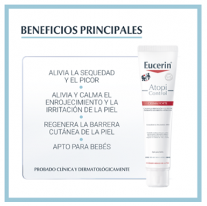 Eucerin productos dermocosméticos que cuidan la piel AtopiControl Crema Forte