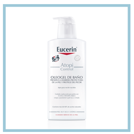 Eucerin productos dermocosméticos que cuidan la piel AtopiControl Oleogel de Baño