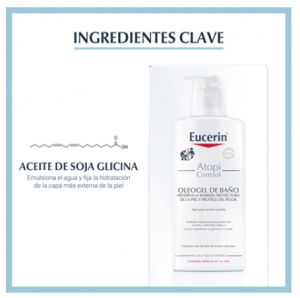 Eucerin productos dermocosméticos que cuidan la piel AtopiControl Oleogel de Baño