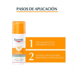 Eucerin productos dermocosméticos que cuidan la piel Sun Gel Crema Oil Control Dry Touch FPS 50+