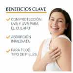 Eucerin productos dermocosméticos que cuidan la piel Sun Body Sensitive Protect Extra Light Lotion FPS 50+