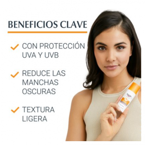 Eucerin productos dermocosméticos que cuidan la piel Sun Face Pigment Control Fluid FPS 50+