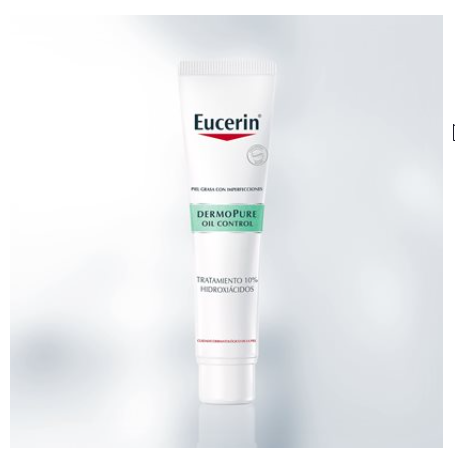 Eucerin productos dermocosméticos que cuidan la piel DERMOPURE OIL CONTROL 10% Hidroxiácidos